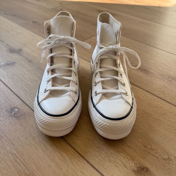 Converse Women's All Star Lift Platform High Tops - Picture 3 of 10